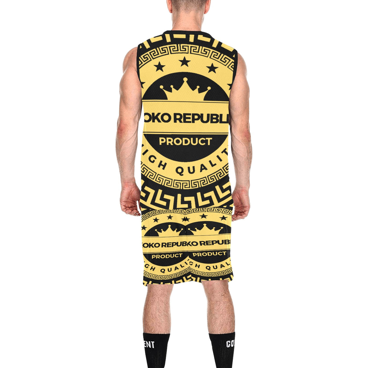 kokorepublic Men's Basketball Tracksuit