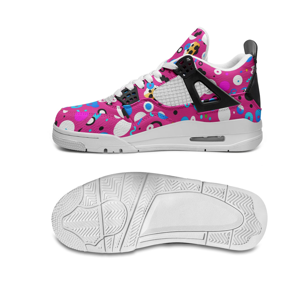 Unisex Non Slip Lace Up Breathable Fashion Sneakers