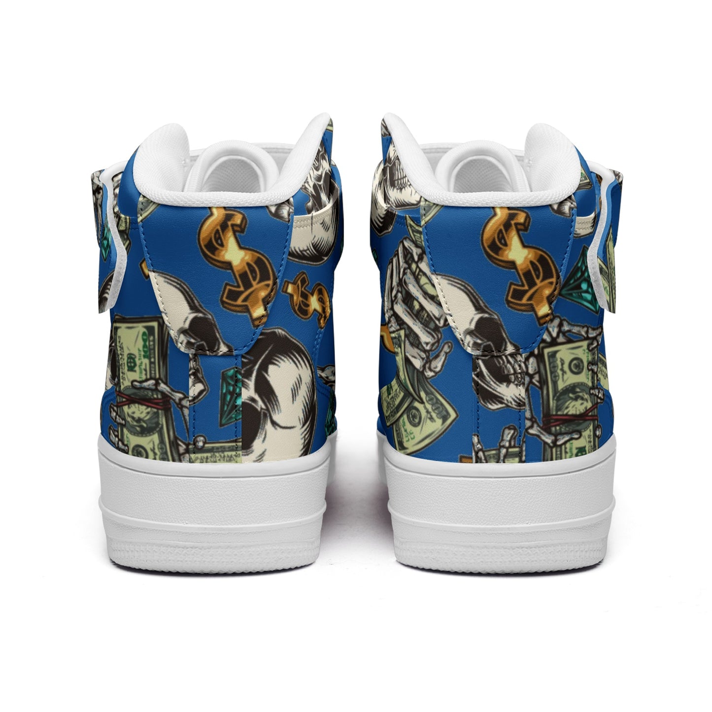 kokorepublic Unisex high Top Leather Sneakers