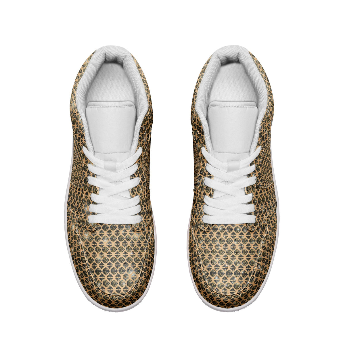 Fullbreedcustom Unisex Low Top Leather Sneakers