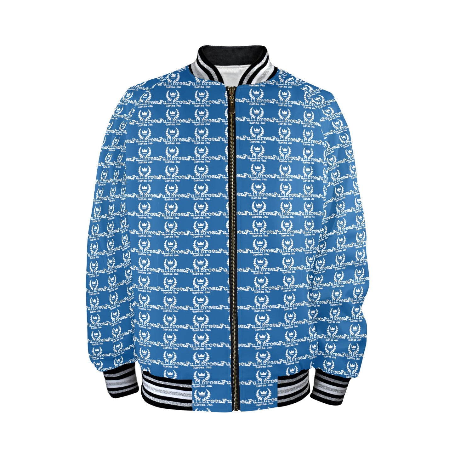 kokorepublic New Men's Striped Trim Bomber Jacket