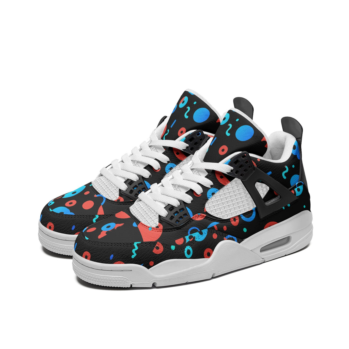 fullbreedcustom Unisex Non Slip Lace Up Breathable Fashion Sneakers