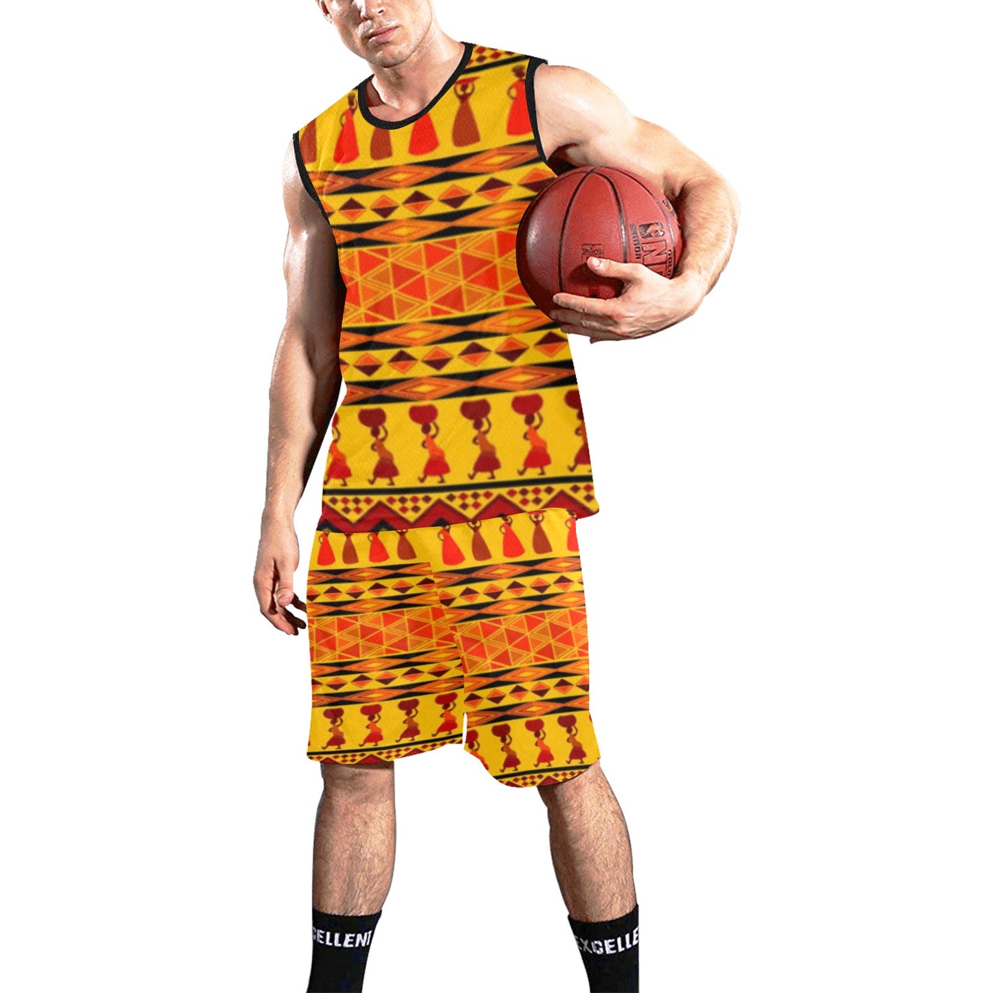 kokorepublic Men's Basketball Tracksuit