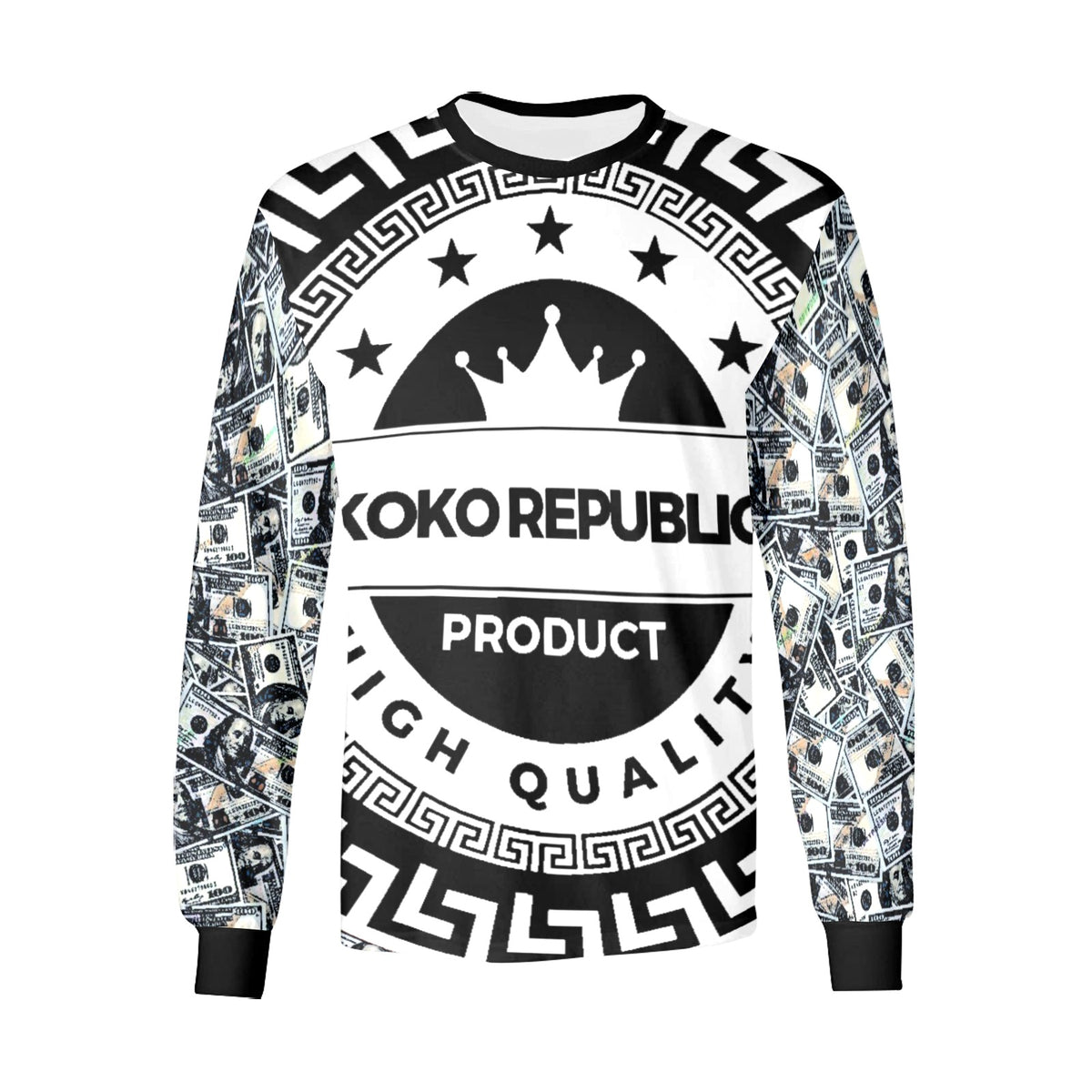 Kokorepublic Men's Long Sleeve T-shirt(ModelT51)