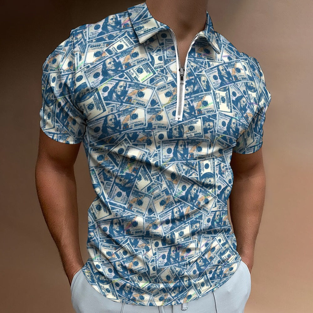 Short sleeve polo shirt