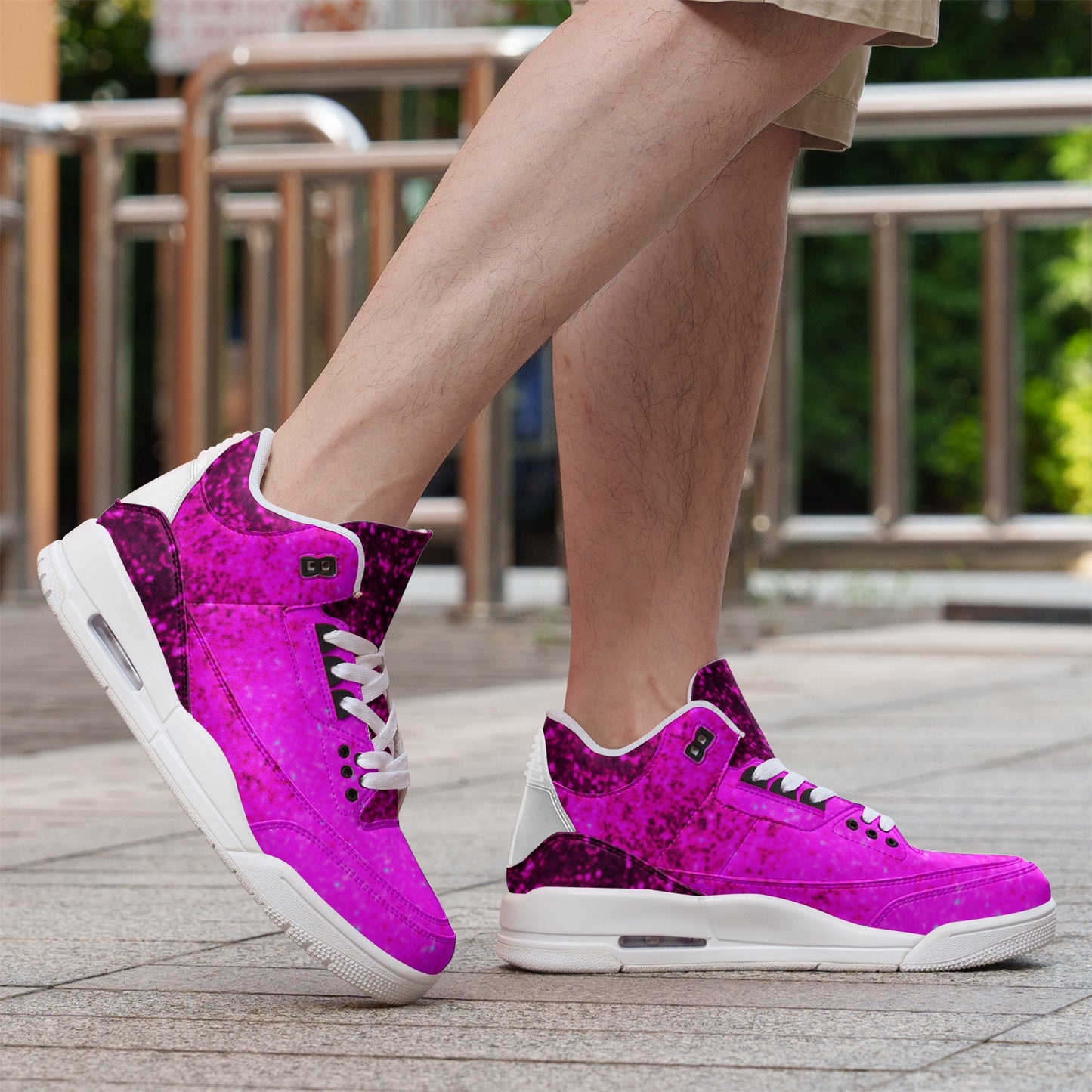 Unisex Non Slip Sneakers Lace Up Fashion Shoes