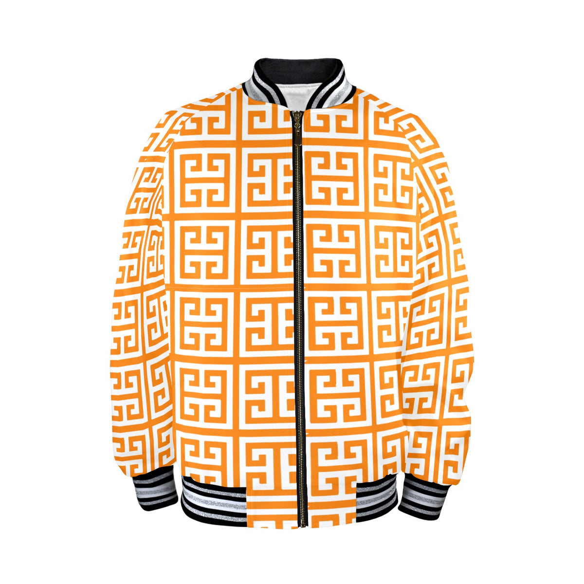 kokorepublic New Men's Striped Trim Bomber Jacket