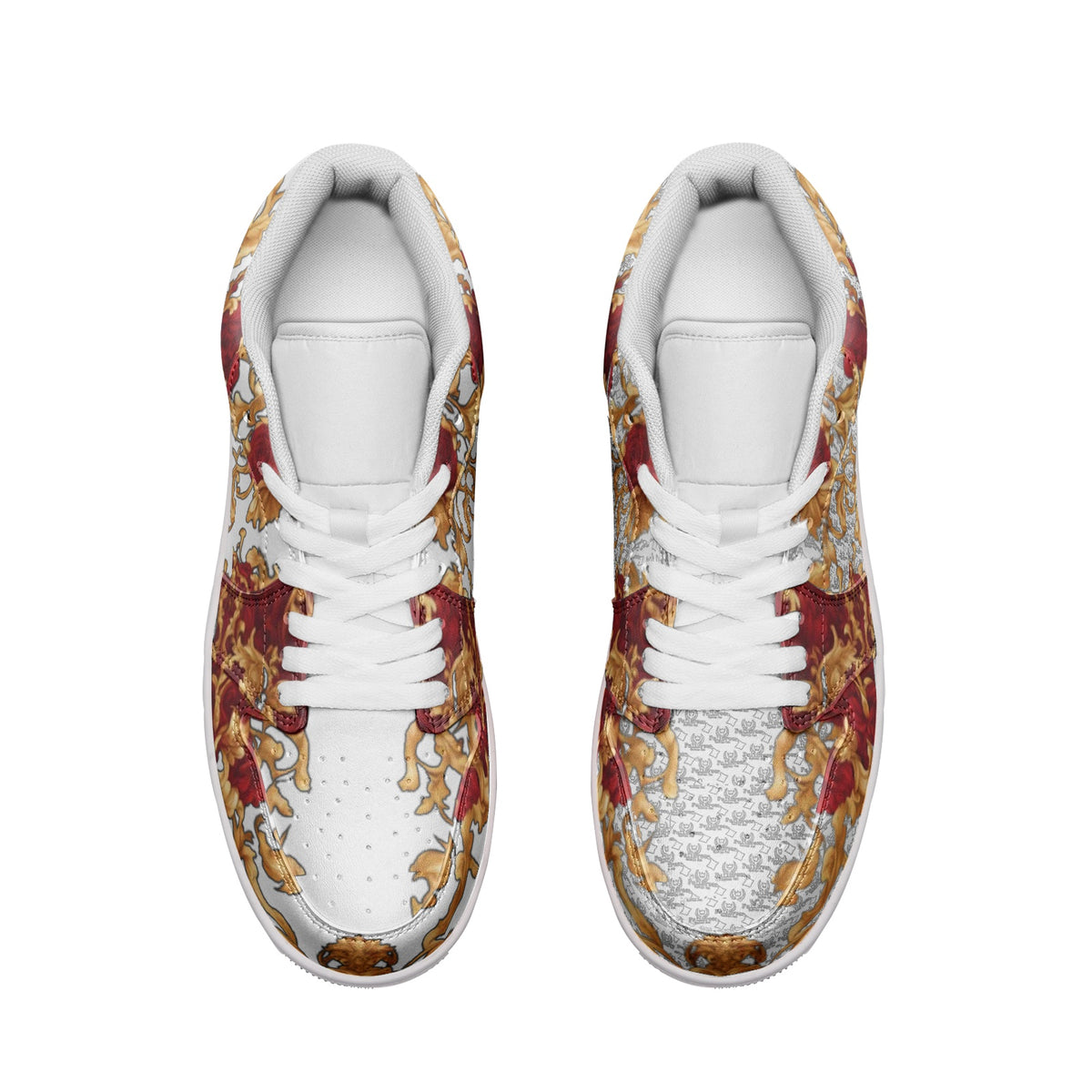 Unisex Low Top Leather Sneakers