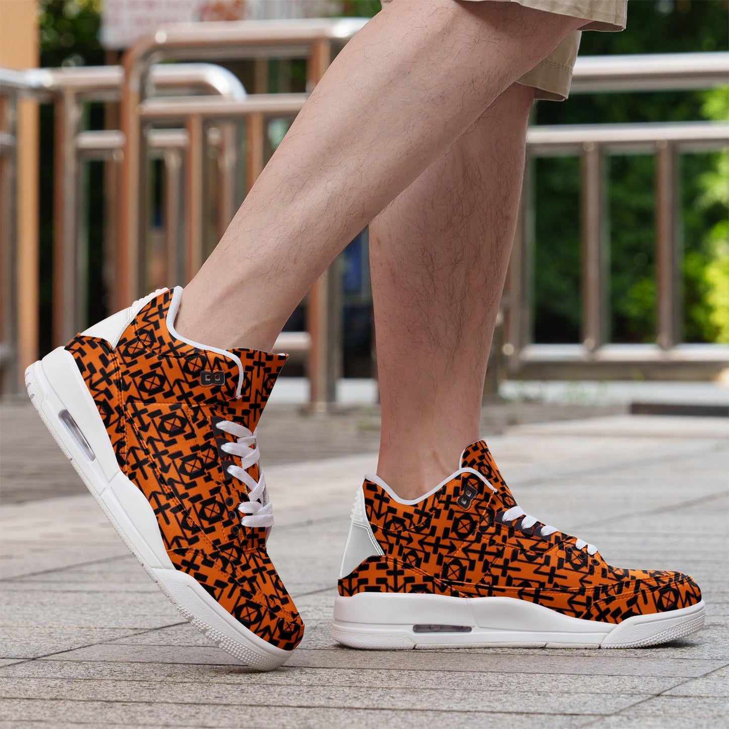Unisex Non Slip Sneakers Lace Up Fashion Shoes
