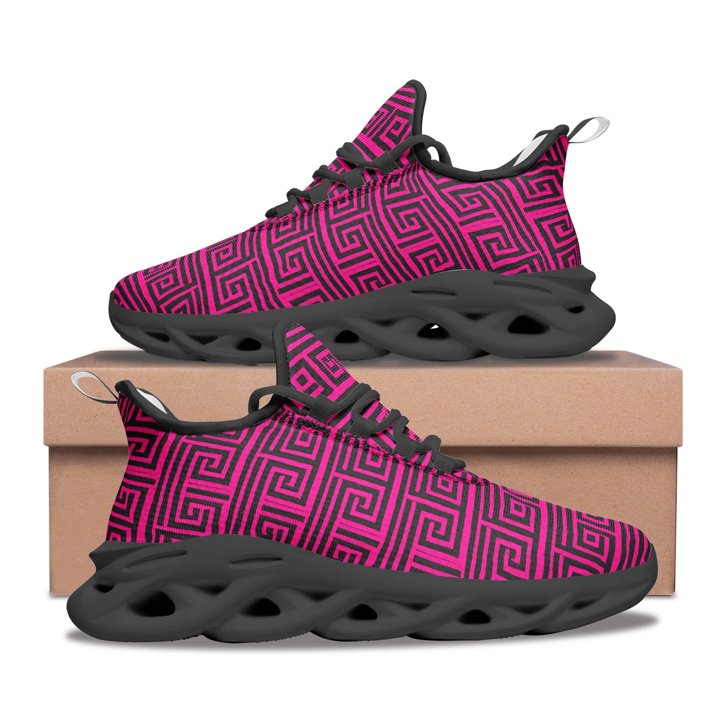 kokorepublic Unisex Bounce Mesh Knit Sneakers