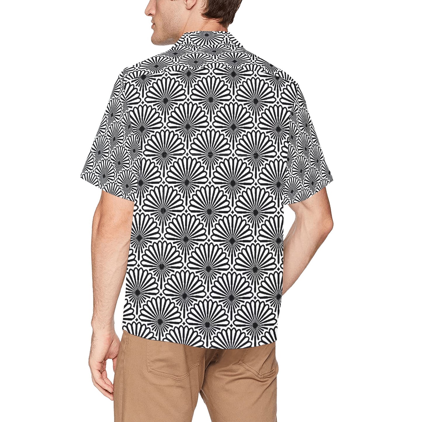 Kokorepublic Men's All Over Print Hawaiian Shirt With Chest Pocket(ModelT58)
