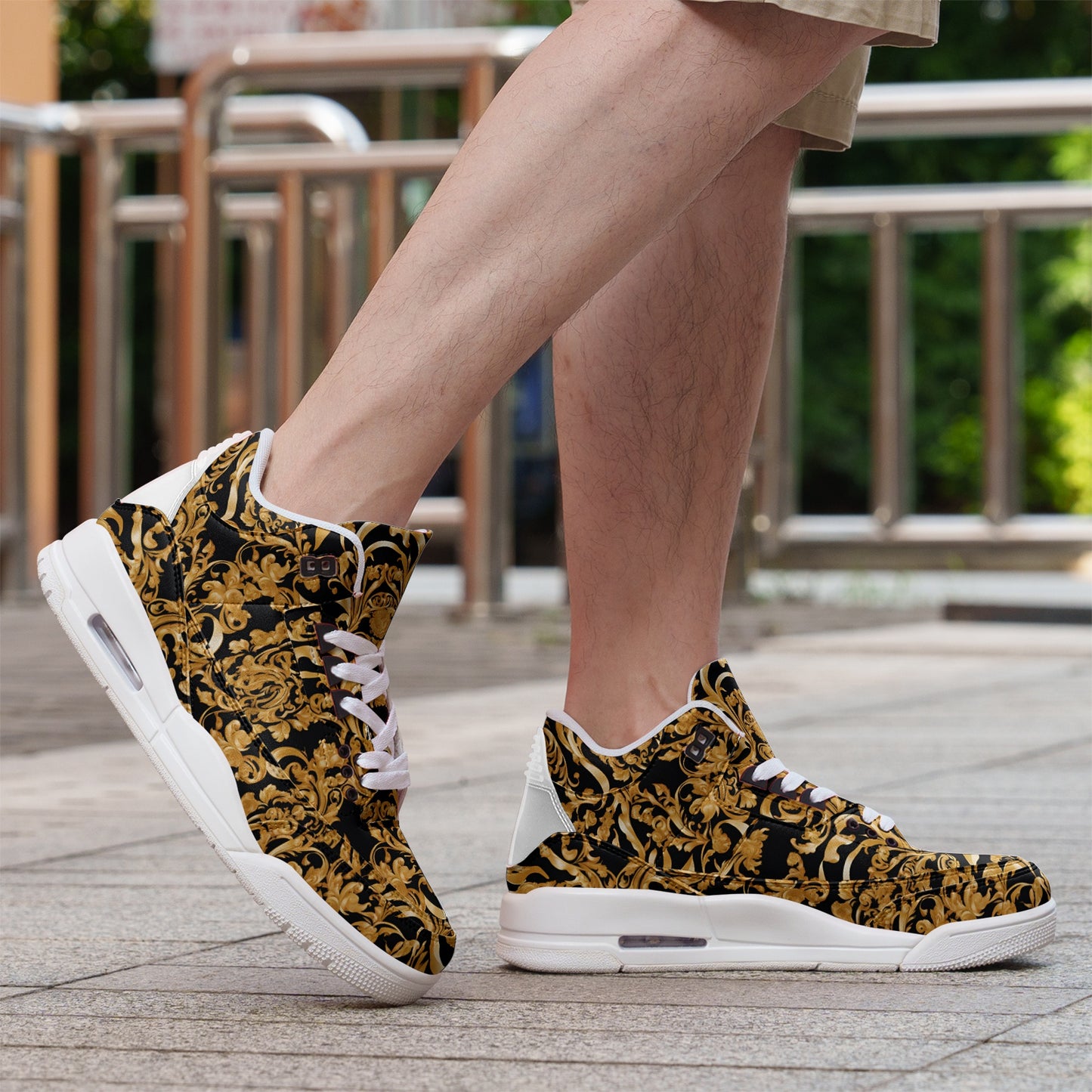 fullbreedcustom Unisex Non Slip Sneakers Lace Up Fashion Shoes
