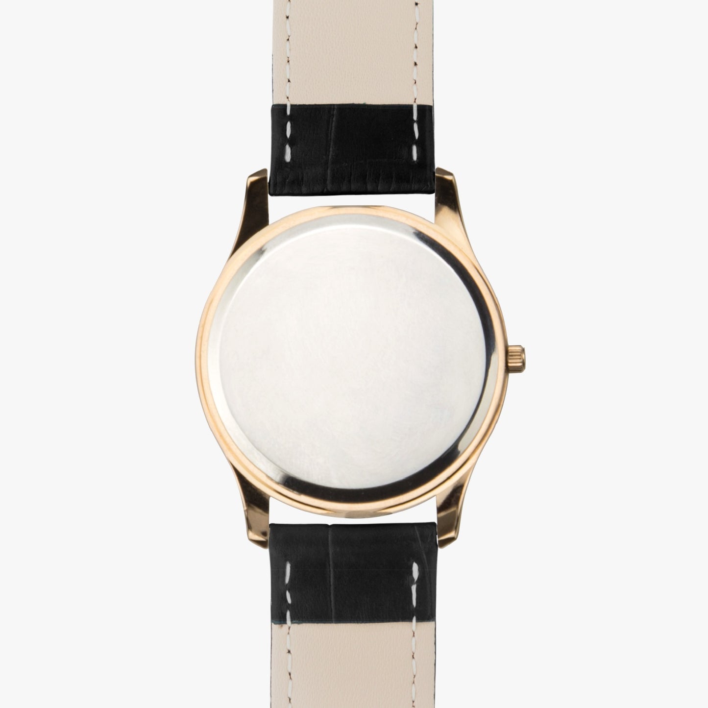 kokorepublic 150. Stylish Leather Strap Classic Quartz Watch (Gold)