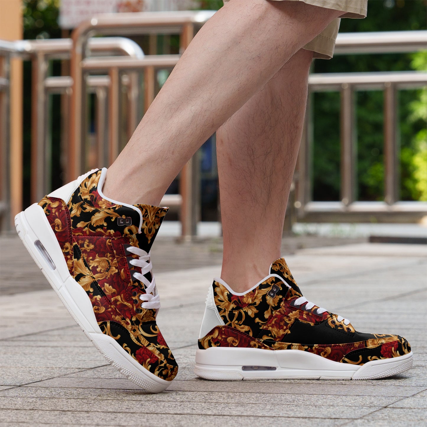fullbreedcustom Unisex Non Slip Sneakers Lace Up Fashion Shoes