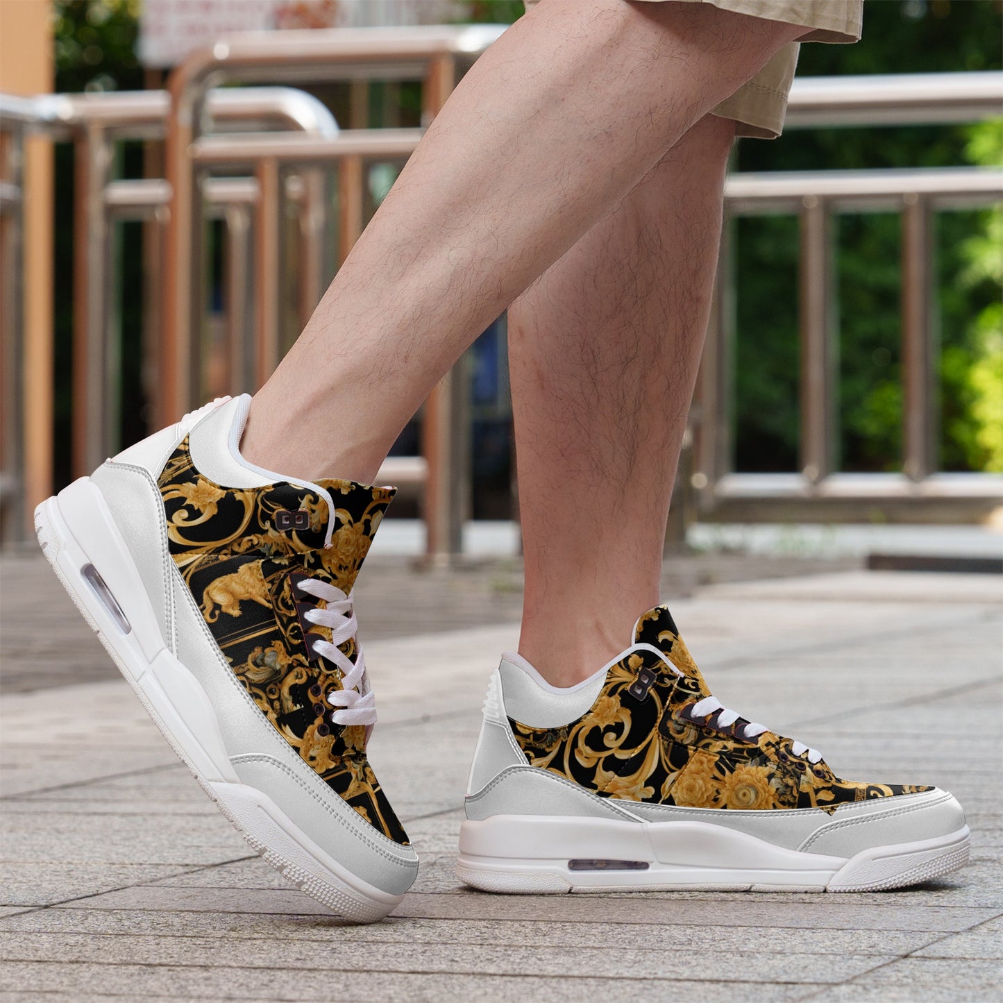 fullbreedcustom Unisex Non Slip Sneakers Lace Up Fashion Shoes