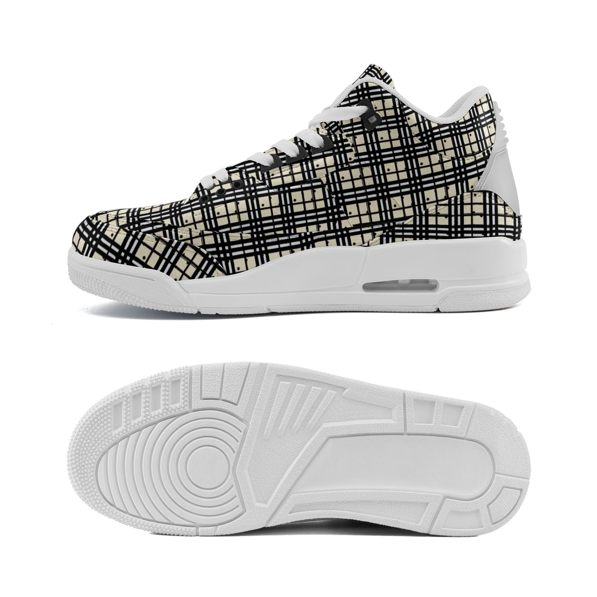 kokorepublic Unisex Non Slip Sneakers Lace Up Fashion Shoes