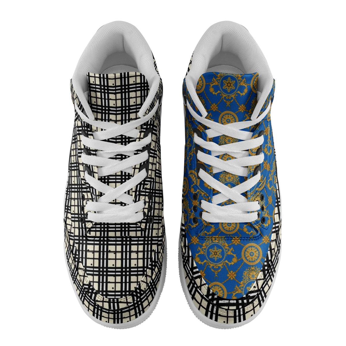 kokorepublic Unisex Non Slip Sneakers Lace Up Fashion Shoes