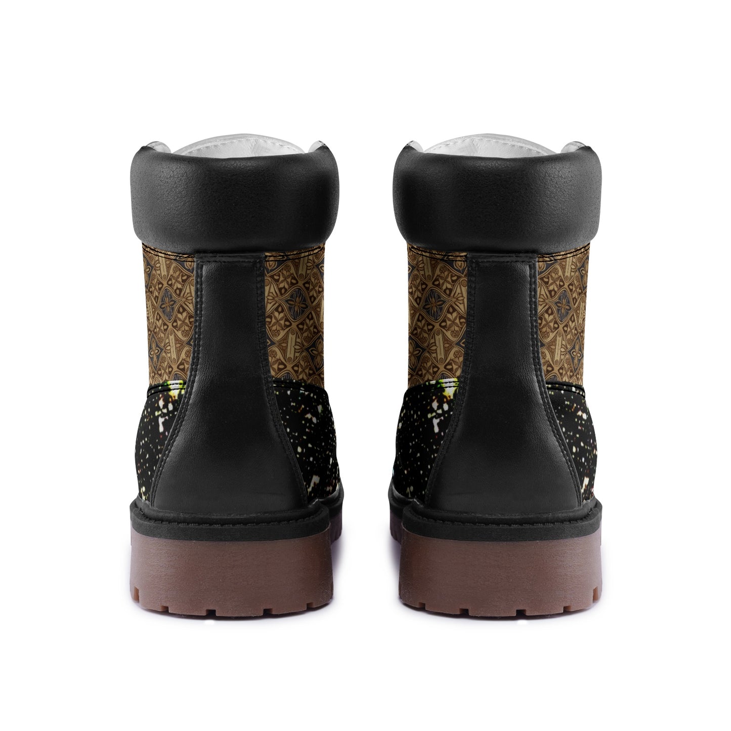 Premium Lightweight Microfiber Leather Chukka Boots
