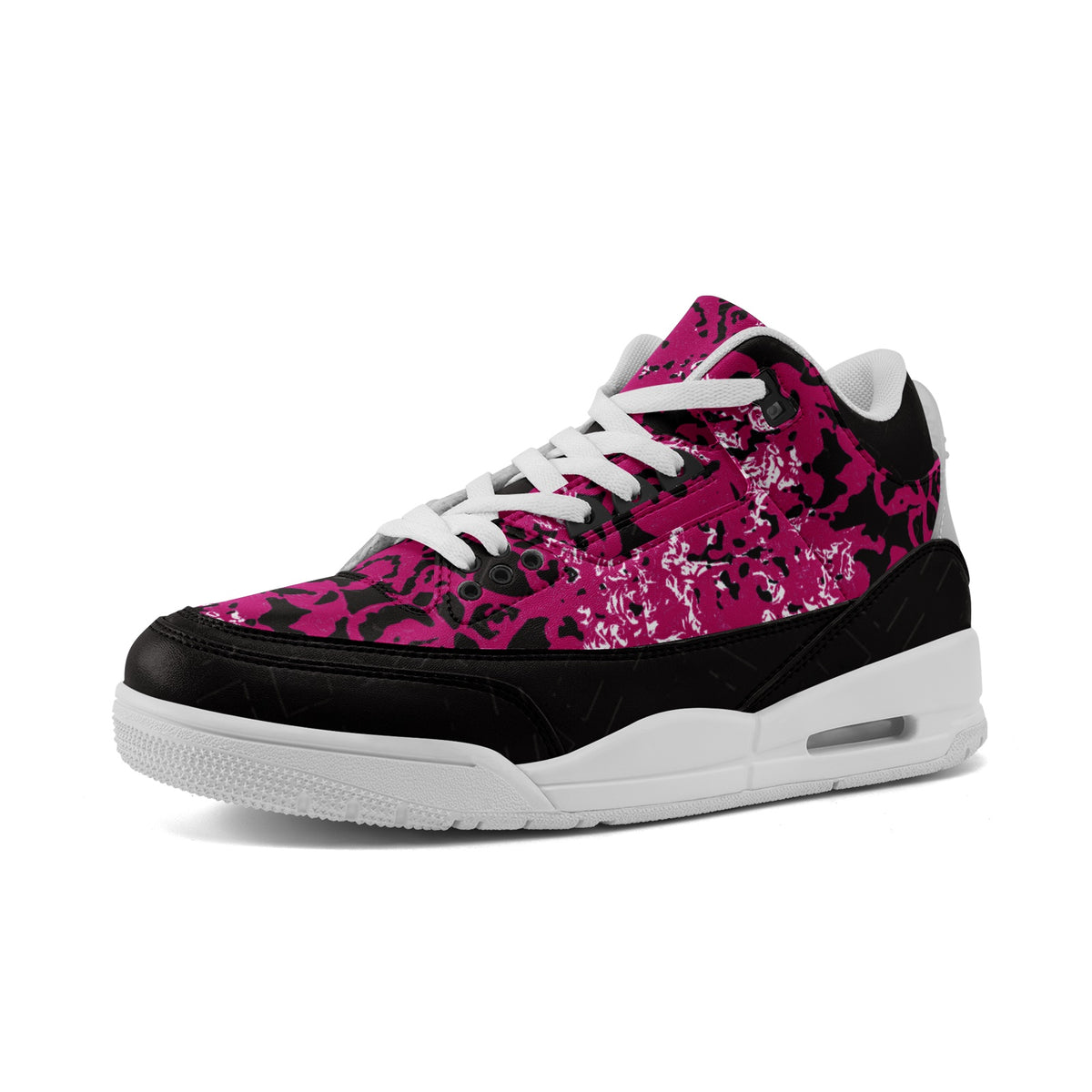 Unisex Non Slip Sneakers Lace Up Fashion Shoes