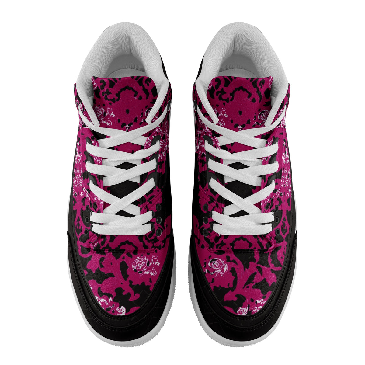 Unisex Non Slip Sneakers Lace Up Fashion Shoes
