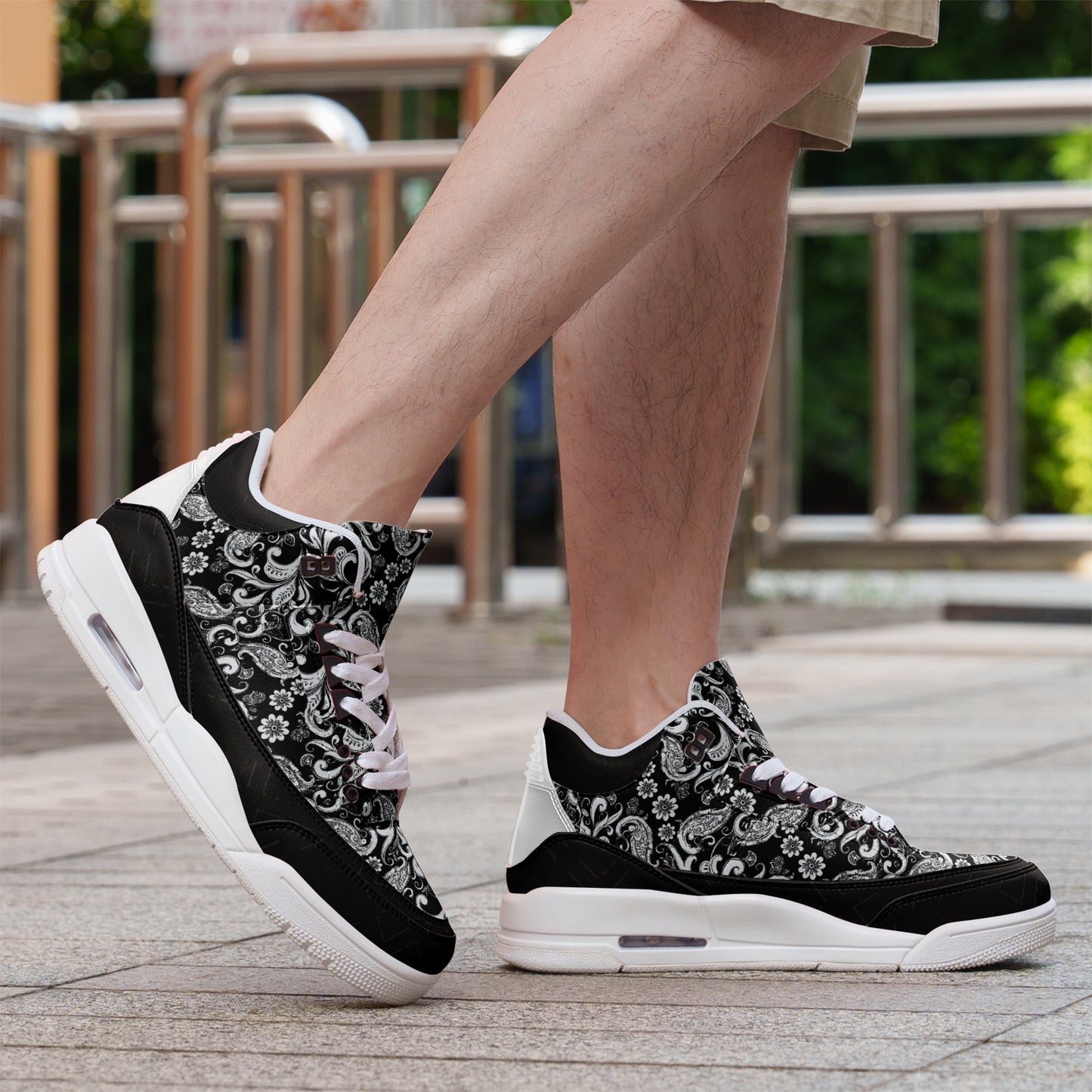 Fullbreedcustom Unisex Non Slip Sneakers Lace Up Fashion Shoes