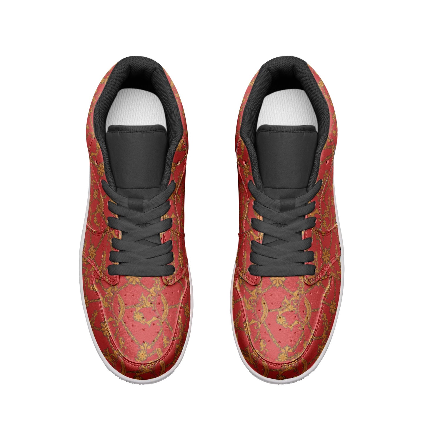 kokorepublic Unisex Low Top Leather Sneakers