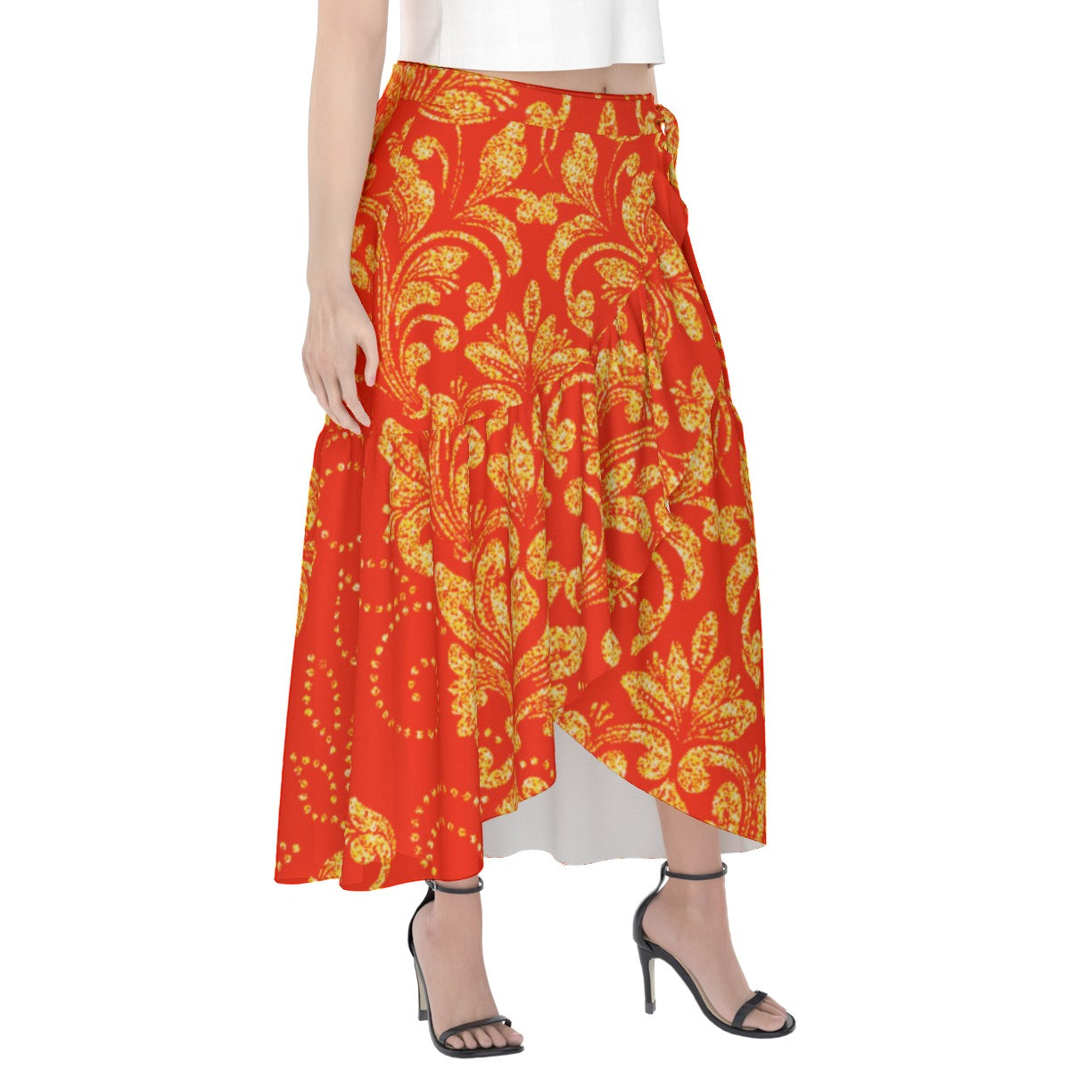 Kokorepublic Print Women's Wrap Skirt