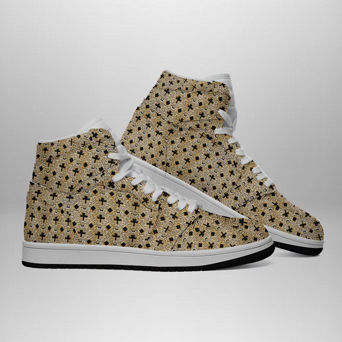 Men's Synthetic Leather Stitching Shoes