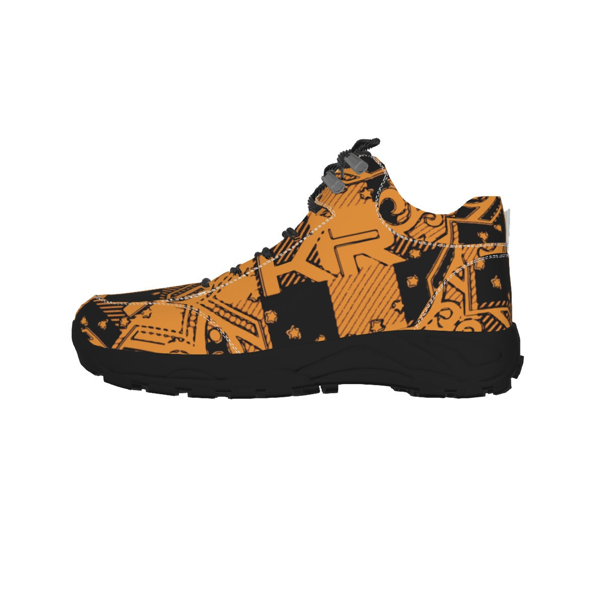All-Over Print Men's Hiking Shoes