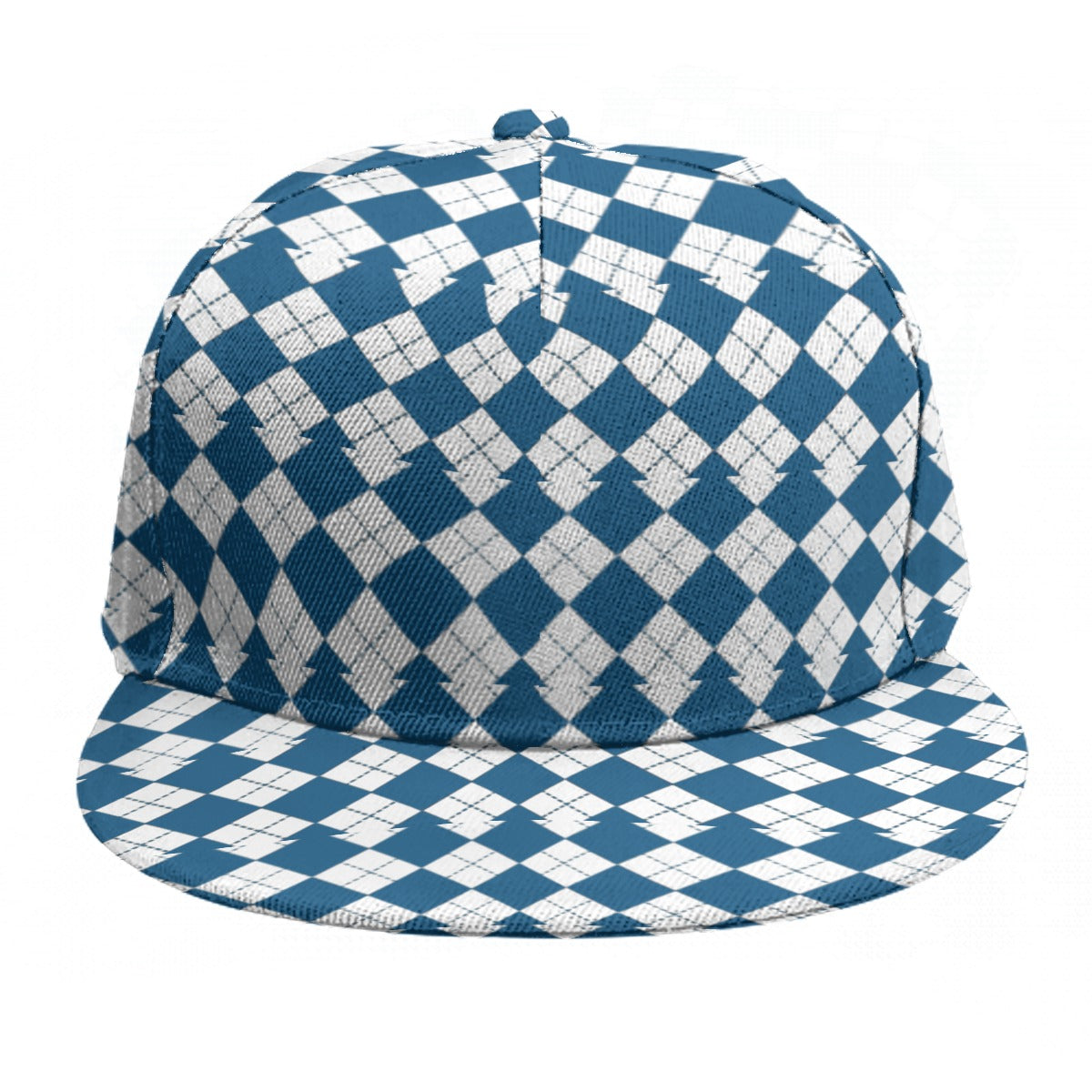 Baseball Cap With Flat Brim
