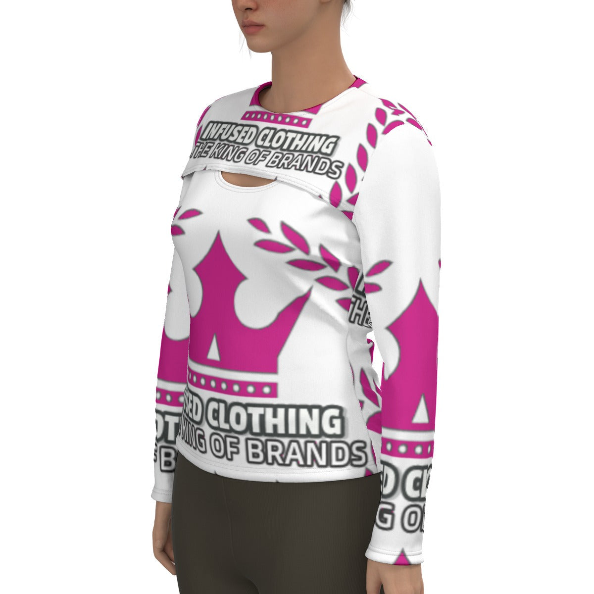 Infused Clothing All-Over Print Women's Two-piece Sport Sweatshirt