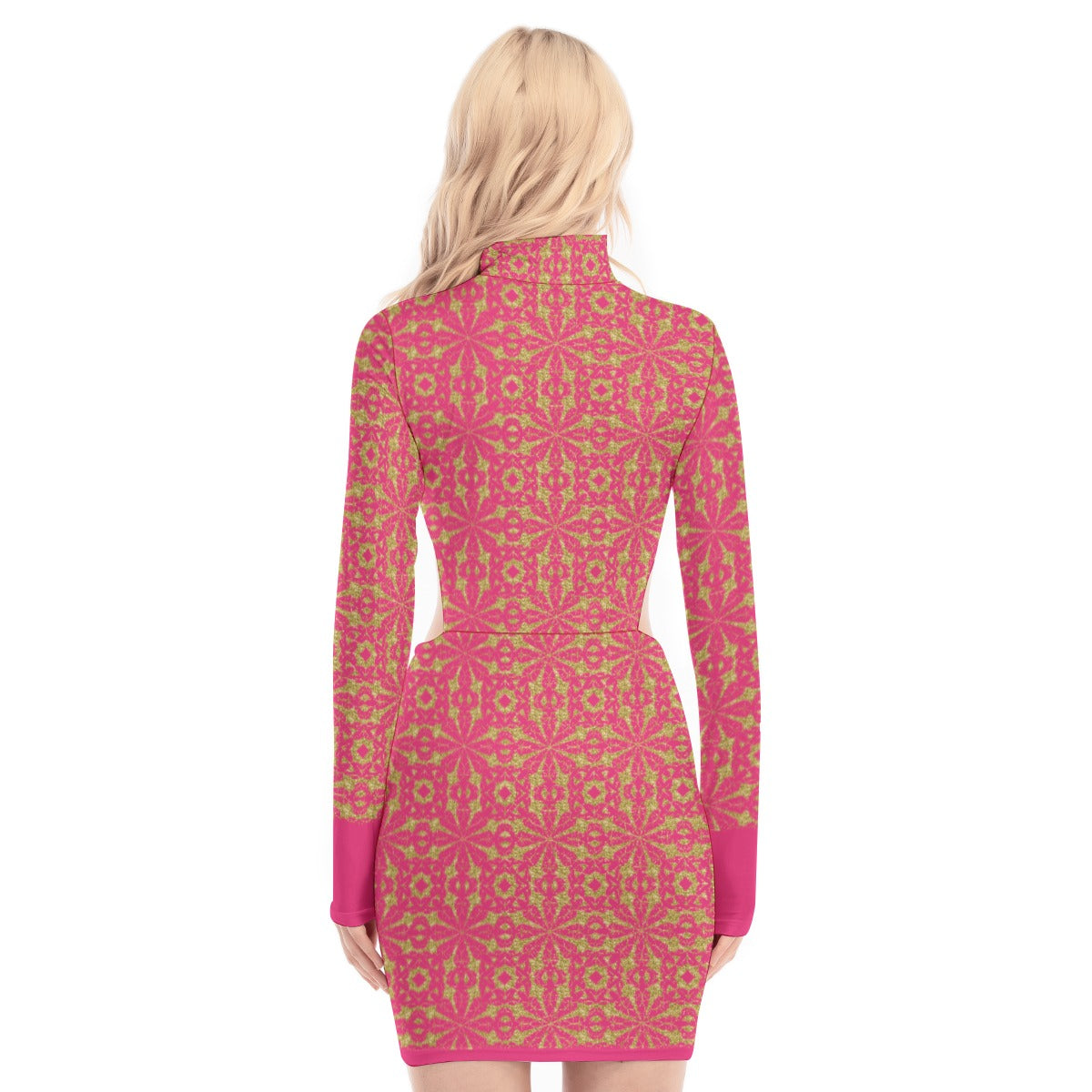 kokorepublic Print Women's Waist Hollow Hip Dress