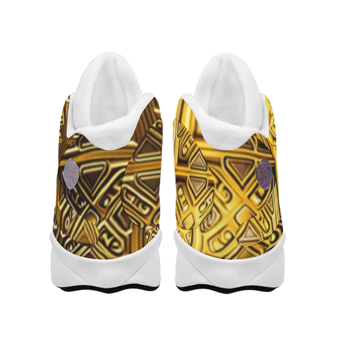 kokorepublic Men's Curved Basketball Shoes With Thick Soles