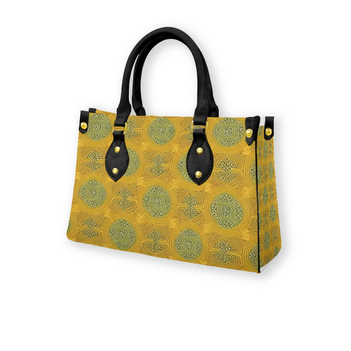 kokorepublic Women's Tote Bag With Black Handle