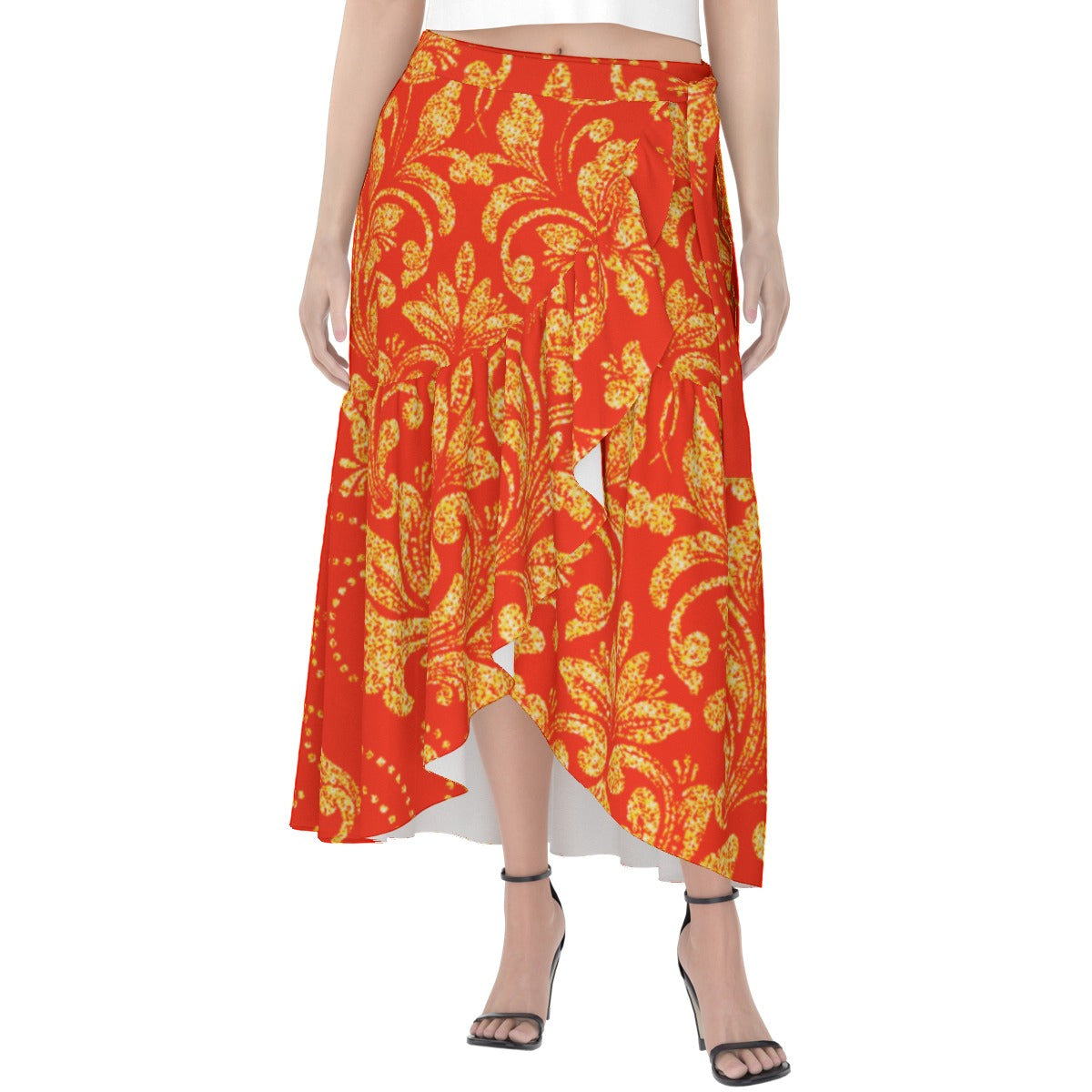 Kokorepublic Print Women's Wrap Skirt
