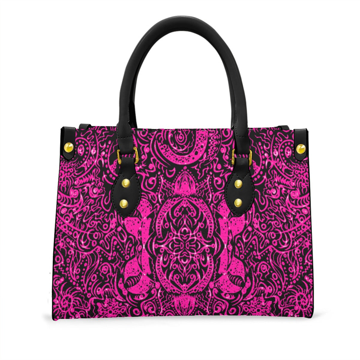 kokorepublic Women's Tote Bag With Black Handle