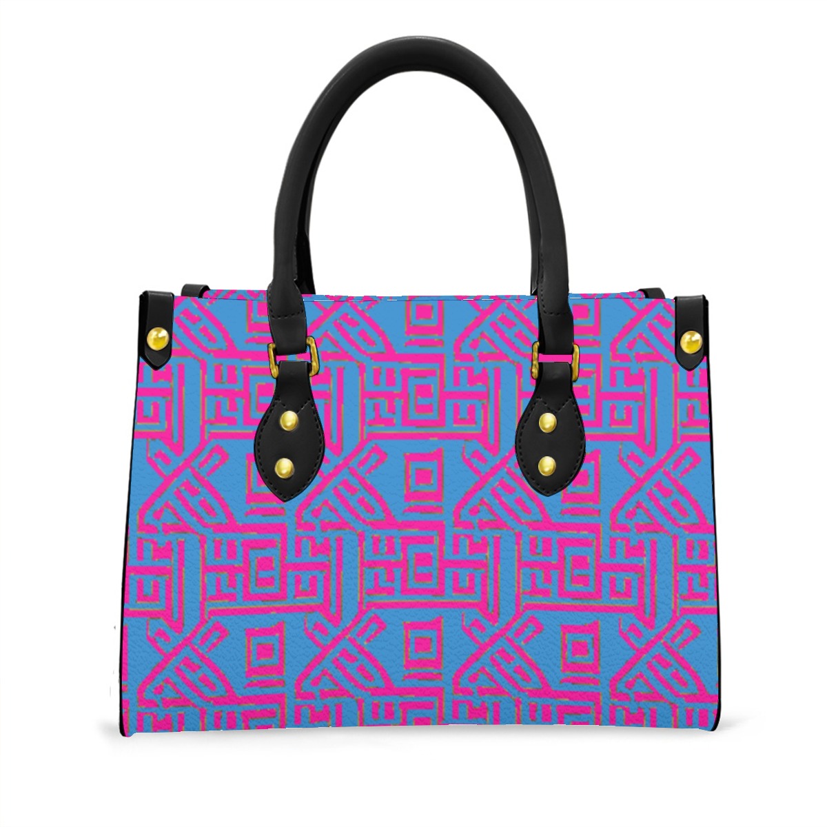 kokorepublic Women's Tote Bag With Black Handle