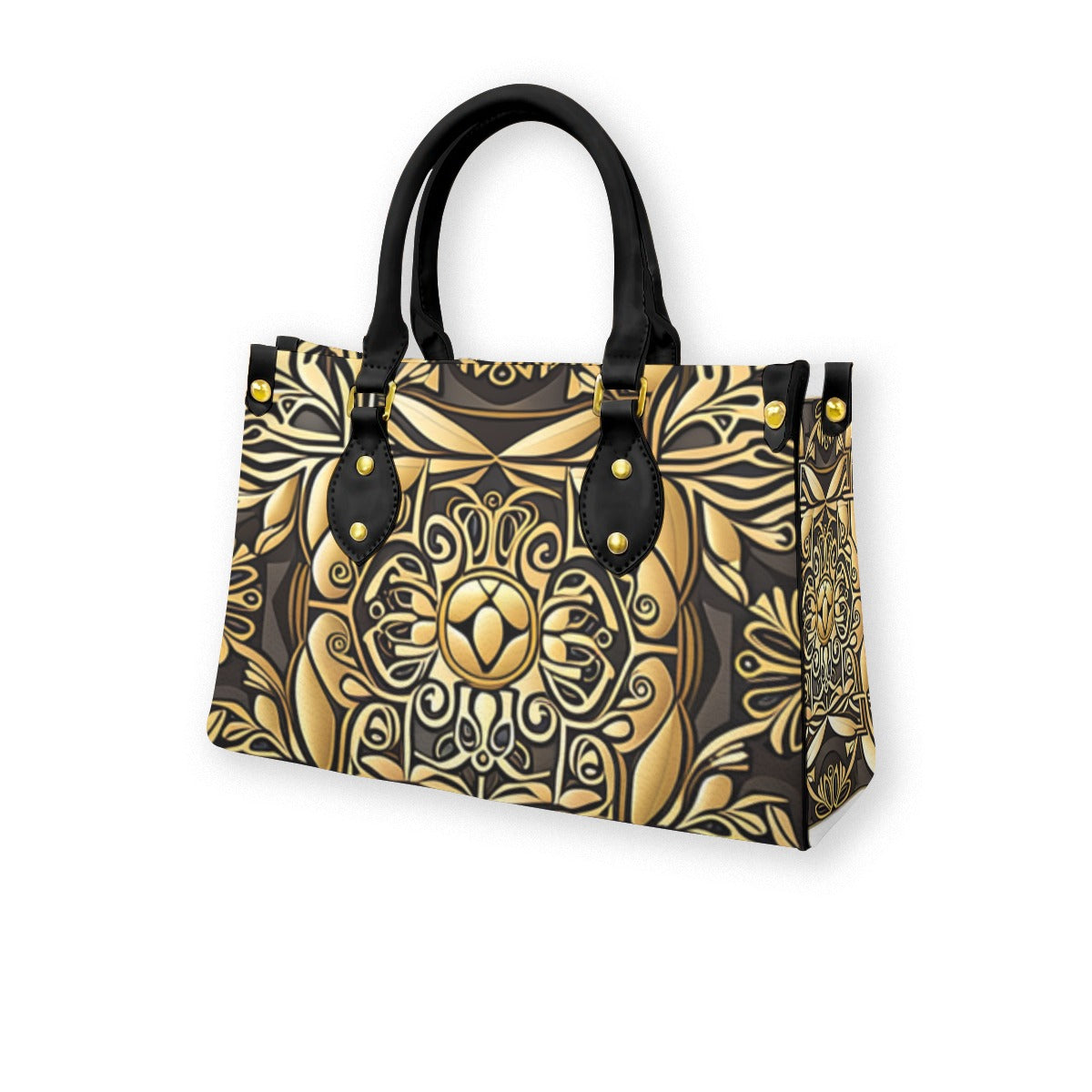 kokorepublic Women's Tote Bag With Black Handle
