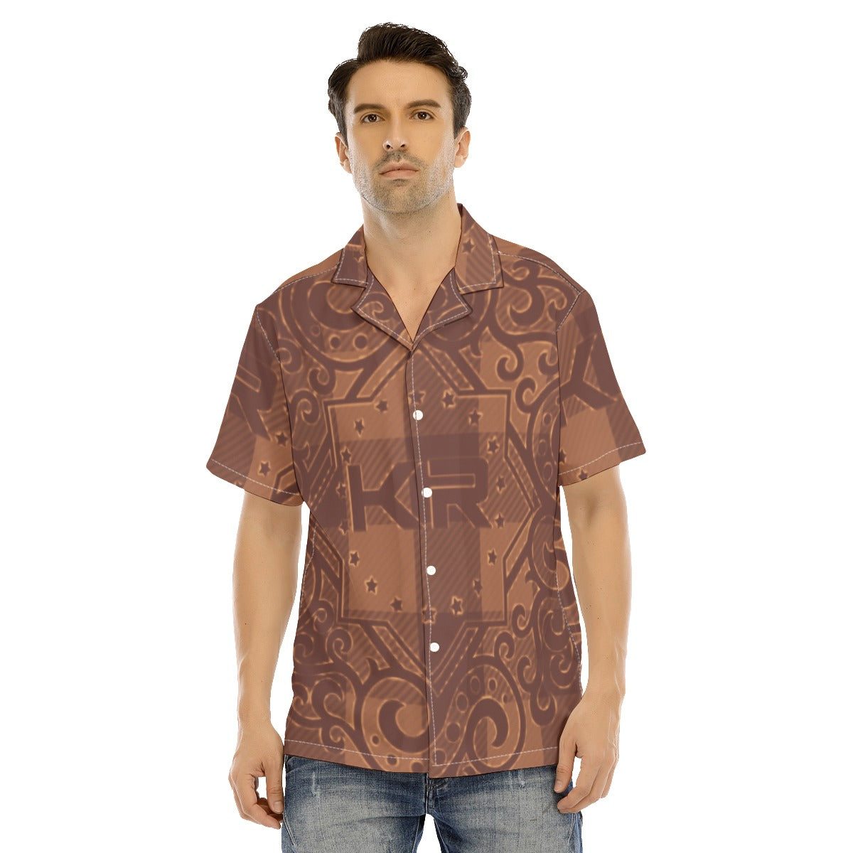 All-Over Print Man's Short Sleeves Shirt