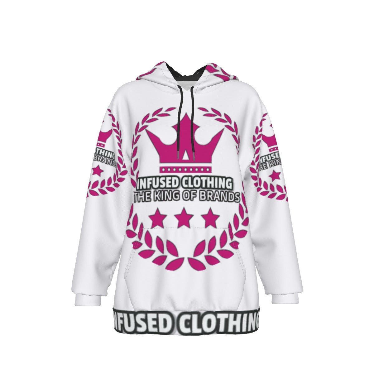 All-Over Print Women's Heavy Fleece Hoodie