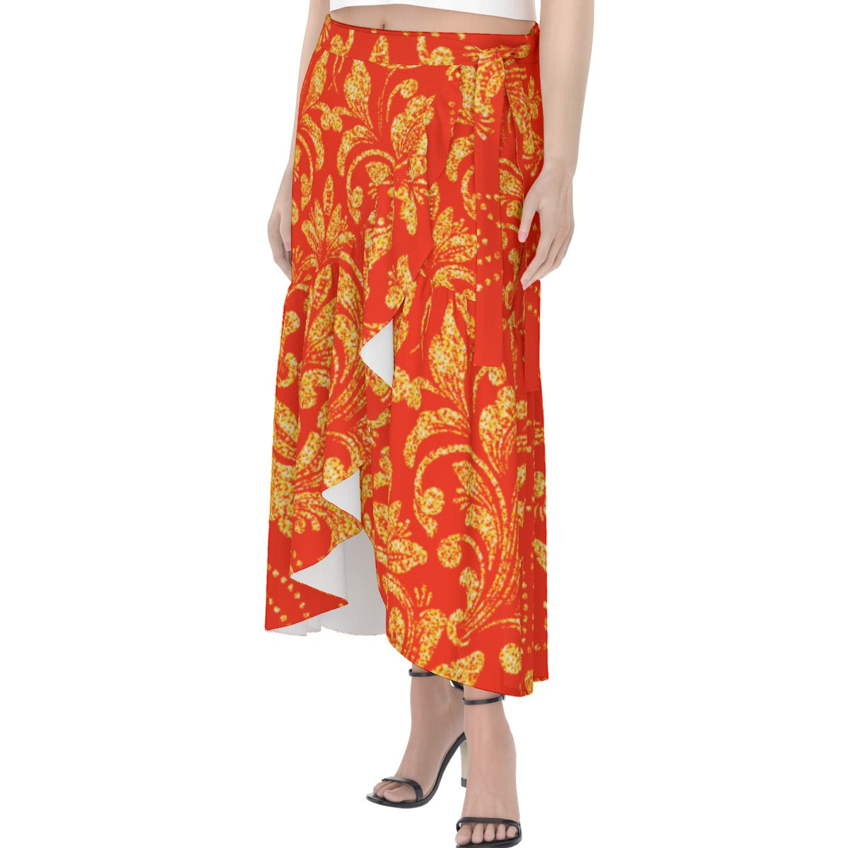 Kokorepublic Print Women's Wrap Skirt