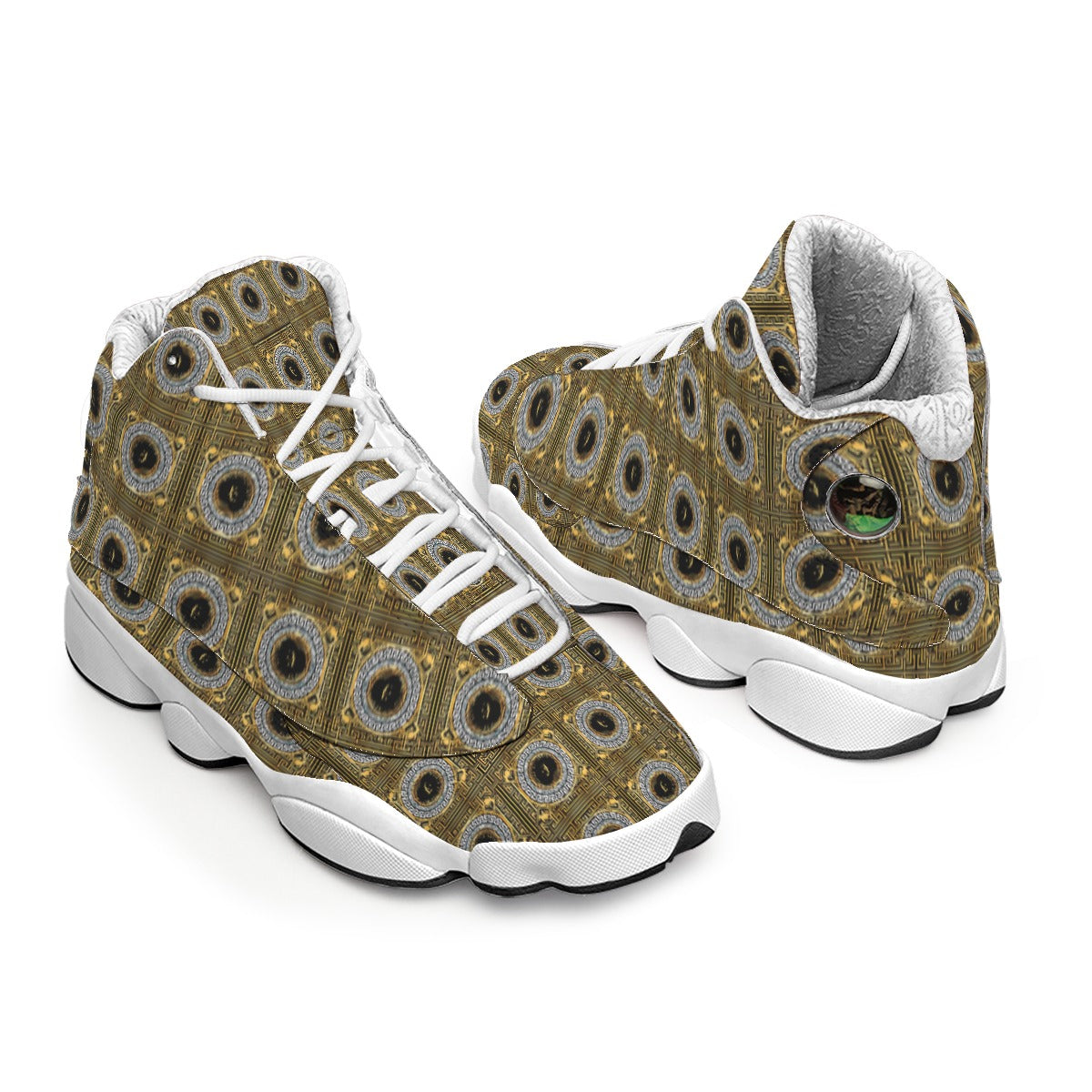 kokorepublic Men's Curved Basketball Shoes With Thick Soles