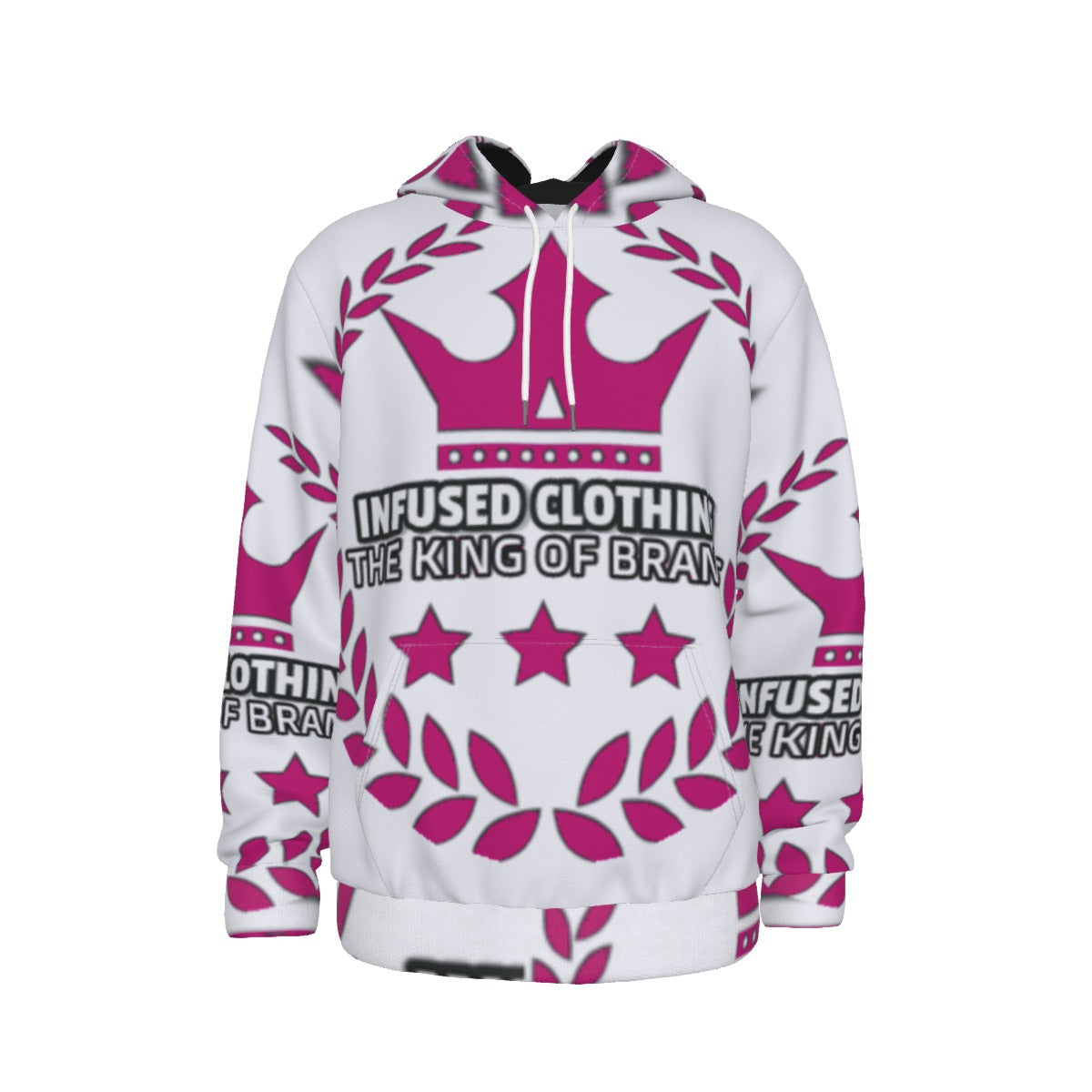 All-Over Print Men's Thicken Pullover Hoodie