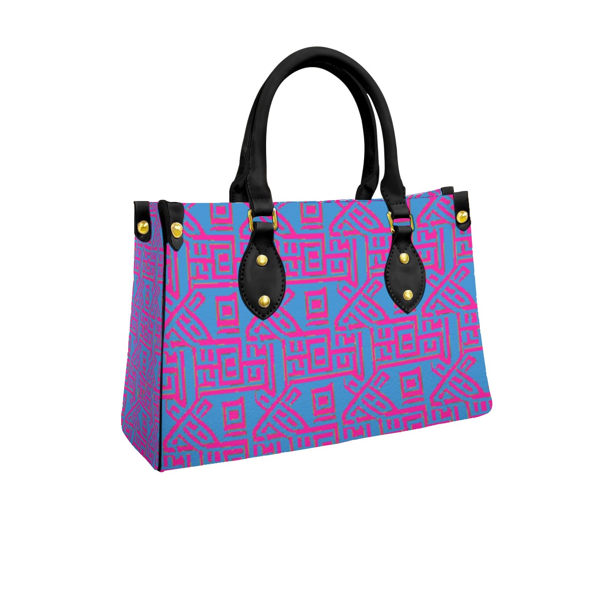 kokorepublic Women's Tote Bag With Black Handle