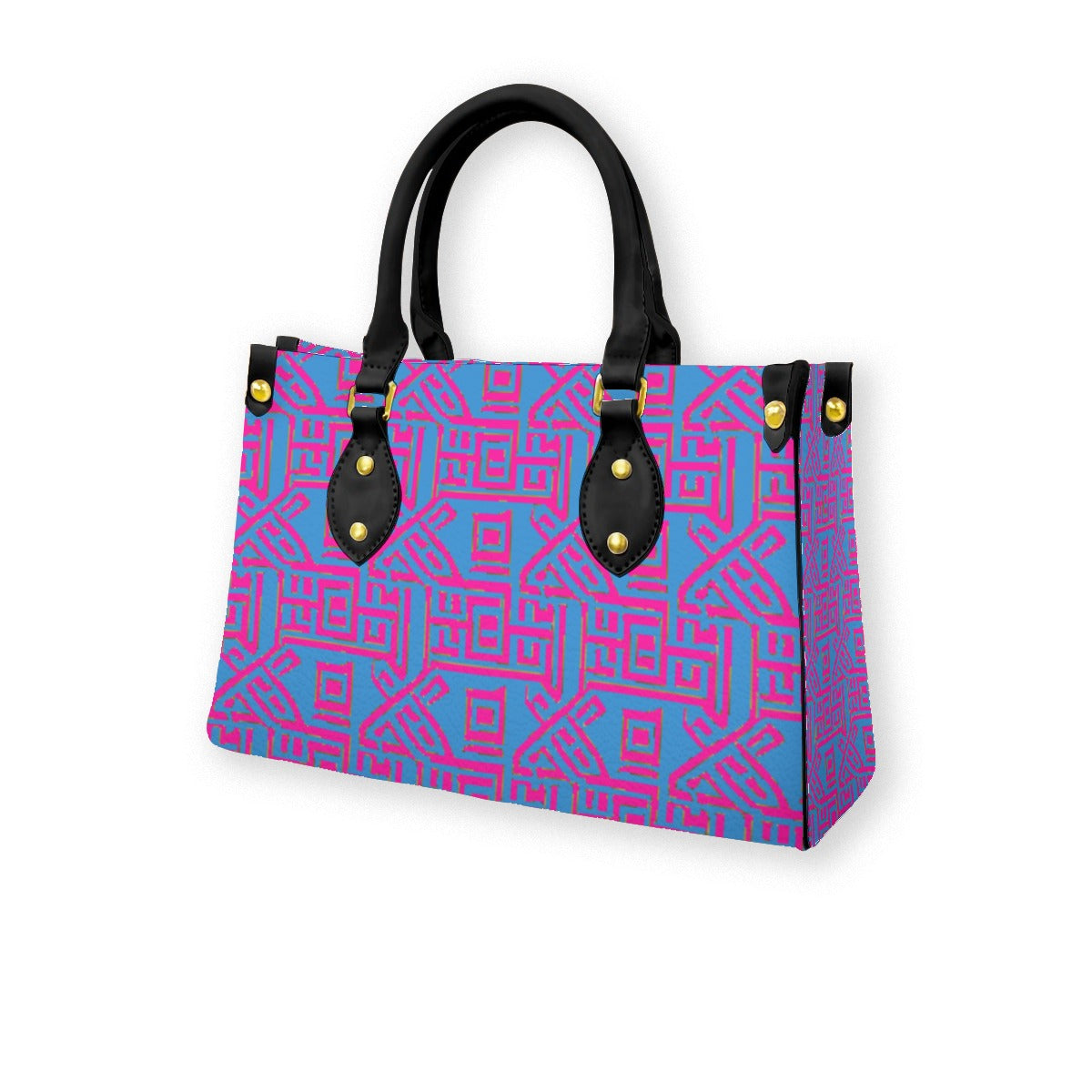 kokorepublic Women's Tote Bag With Black Handle