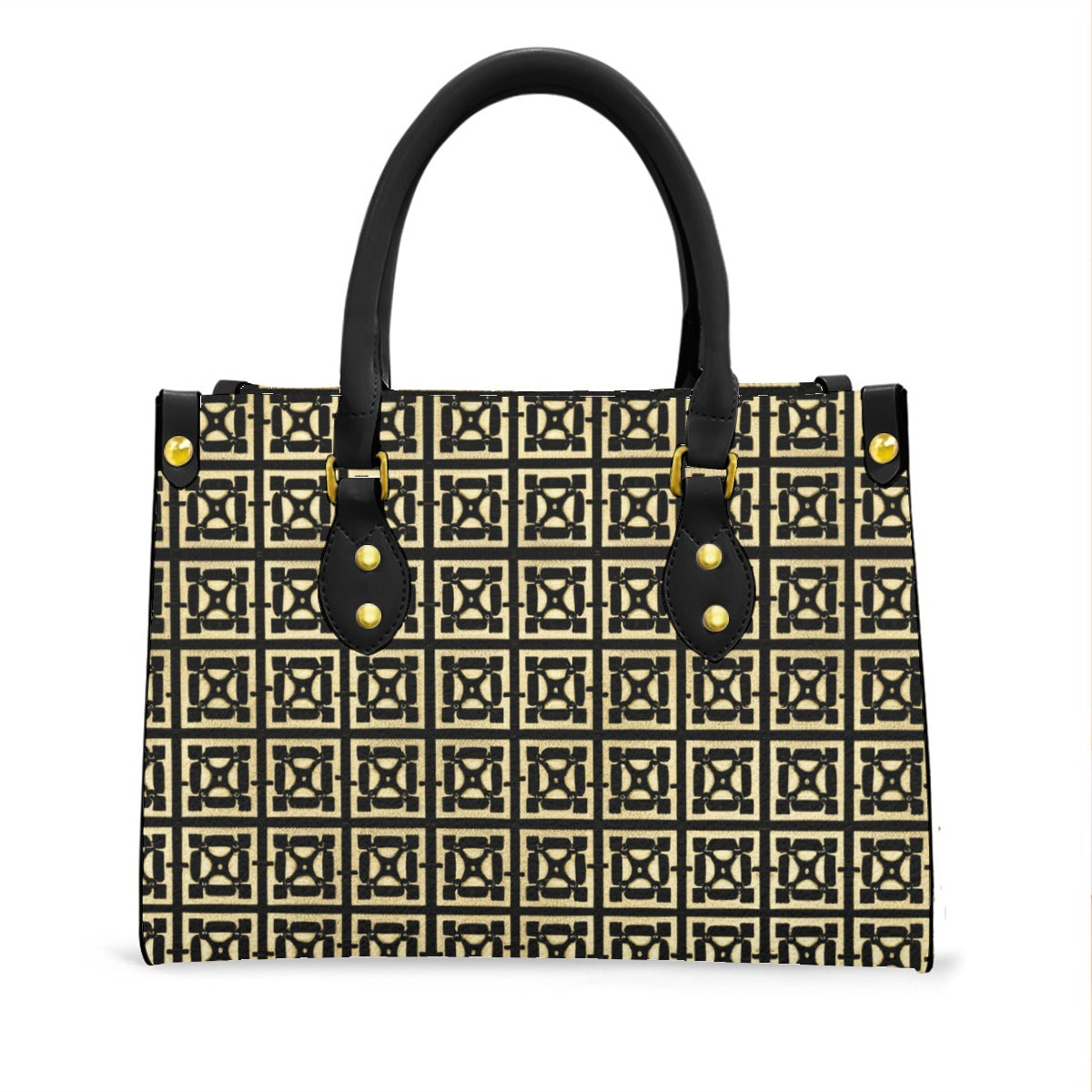 kokorepublic Women's Tote Bag With Black Handle