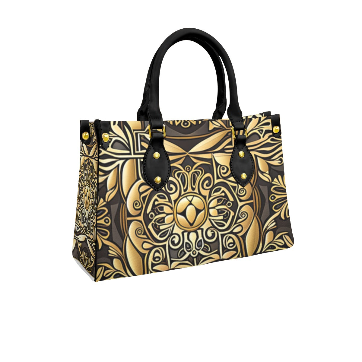 kokorepublic Women's Tote Bag With Black Handle