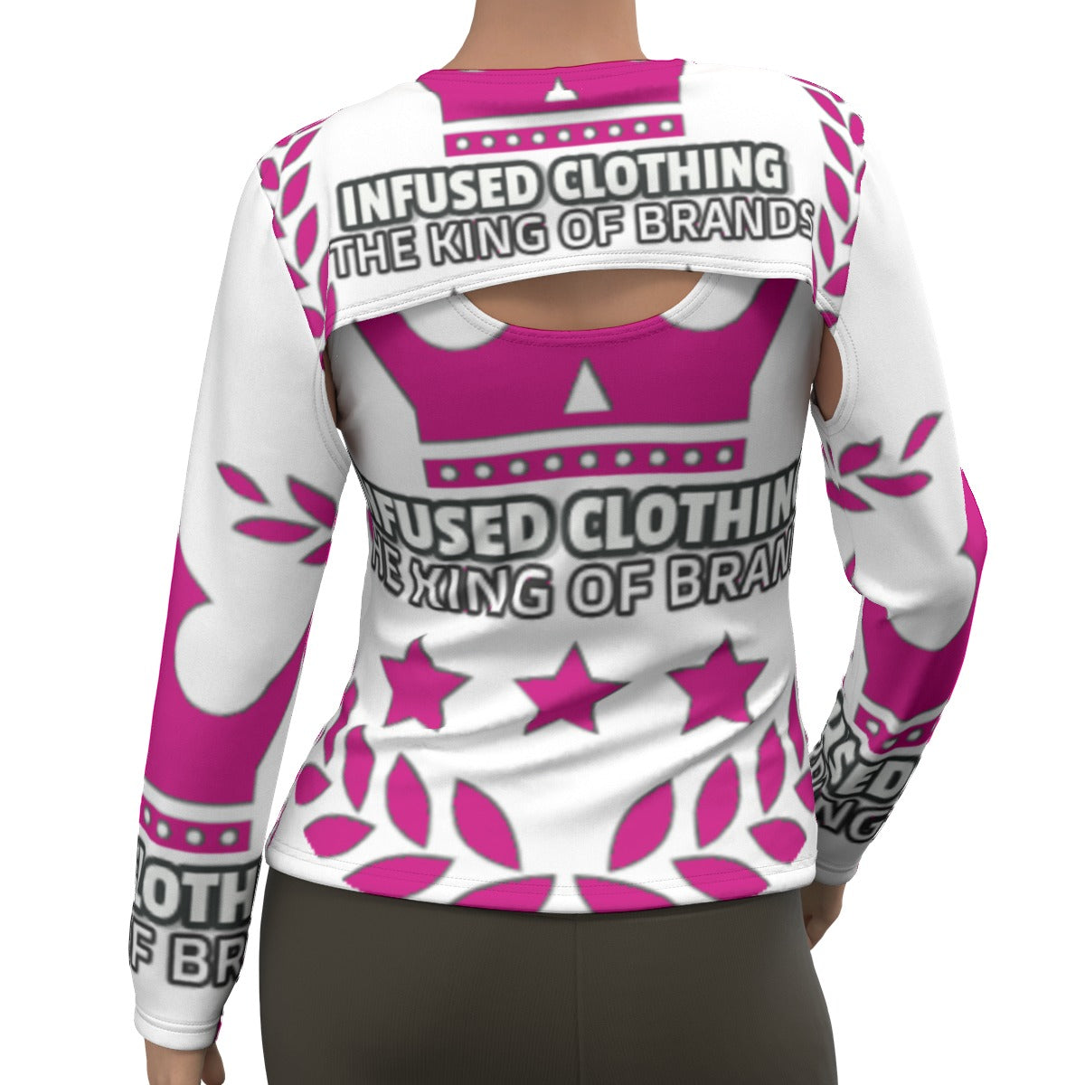 Infused Clothing All-Over Print Women's Two-piece Sport Sweatshirt