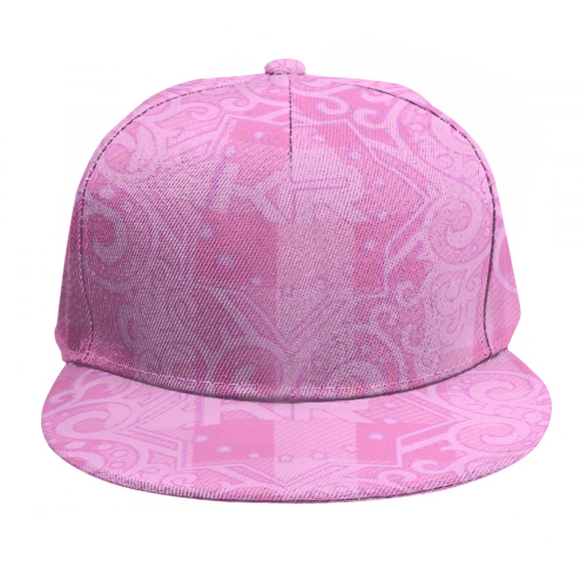 Baseball Cap With Flat Brim