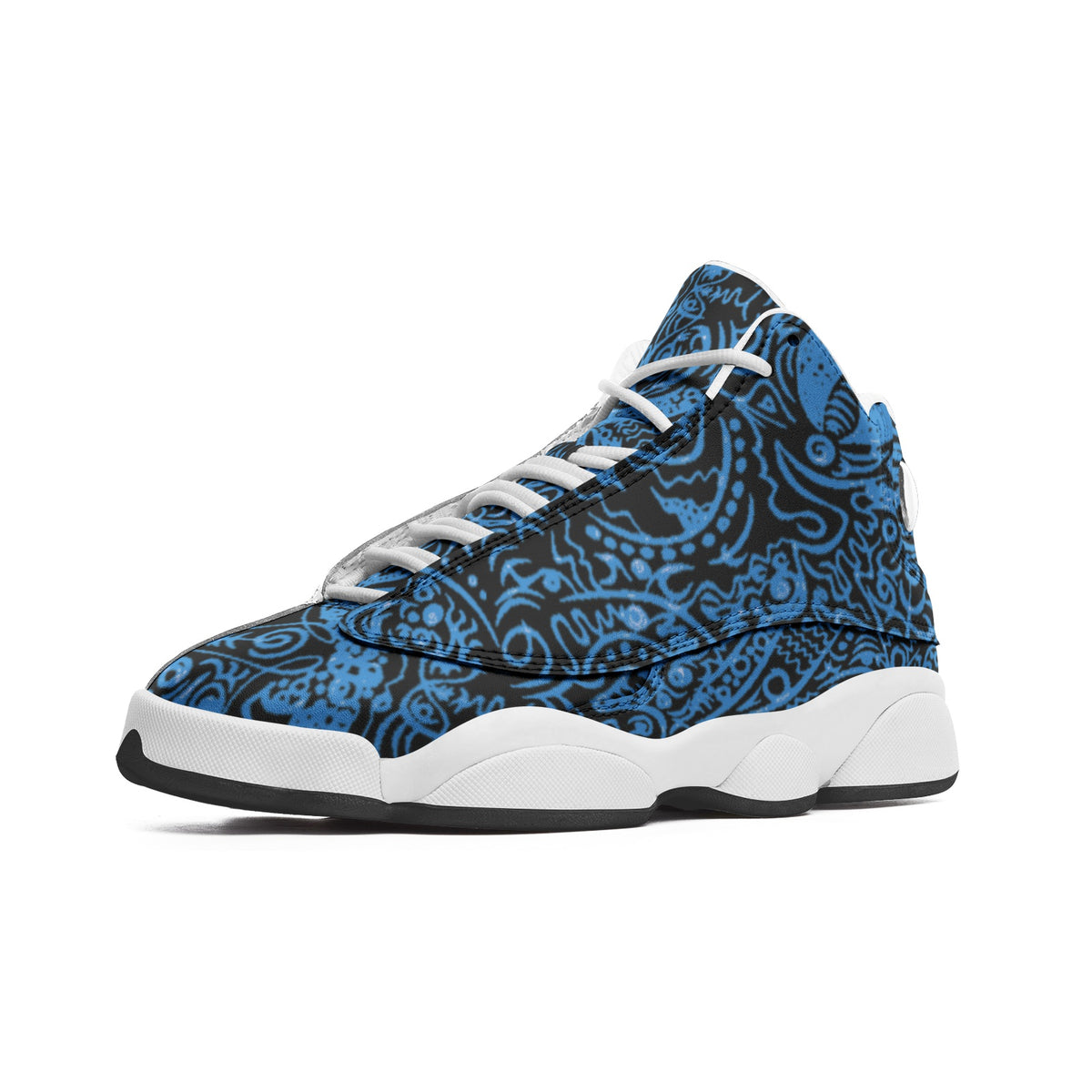 kokorepublic Unisex High Top Leather Sneakers